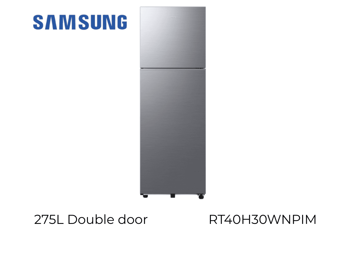RT40H30WNPIM Samsung Double Door Refrigerator, 275L