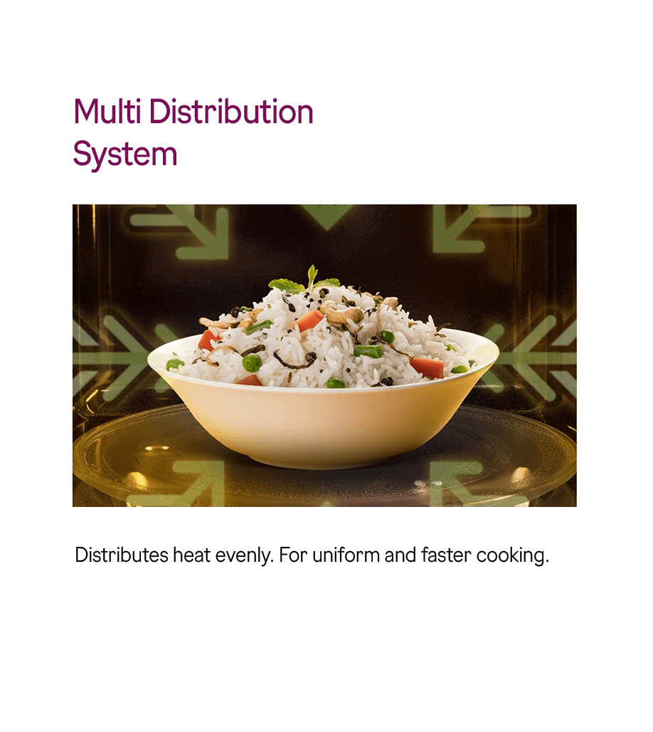 Godrej 23L convection microwave detail