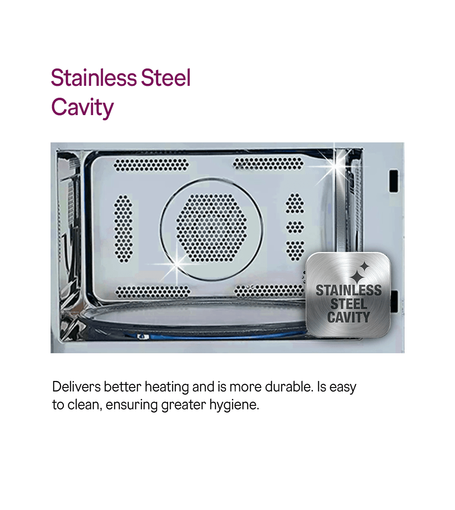 Godrej 23L convection microwave accessory view