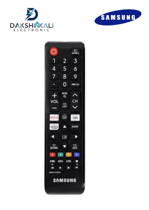 Samsung Universal TV Remote button layout